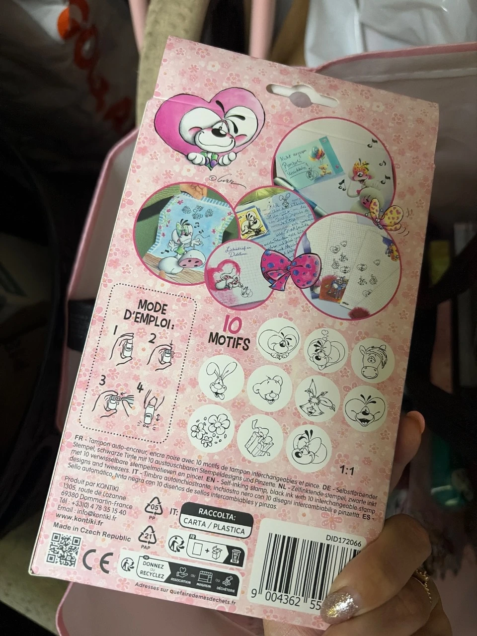 Diddl stempel set met schop bag – photo 2